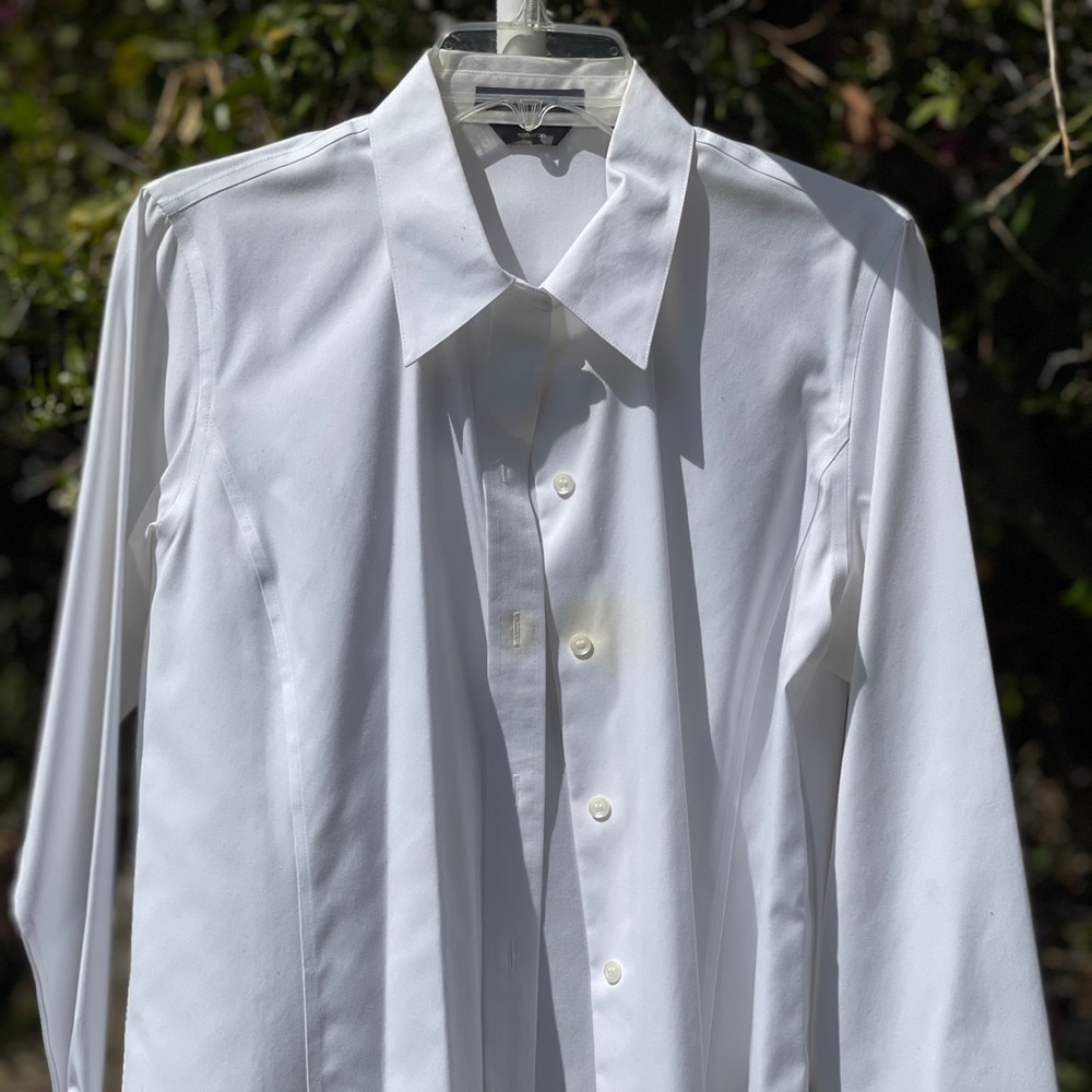 White button shirt